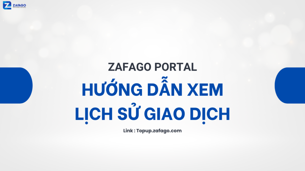 Hướng dẫn xem lịch sử giao dịch
