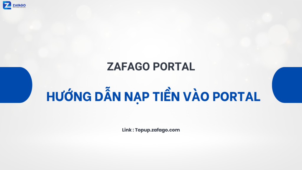 Hướng dẫn nạp tiền vào Portal