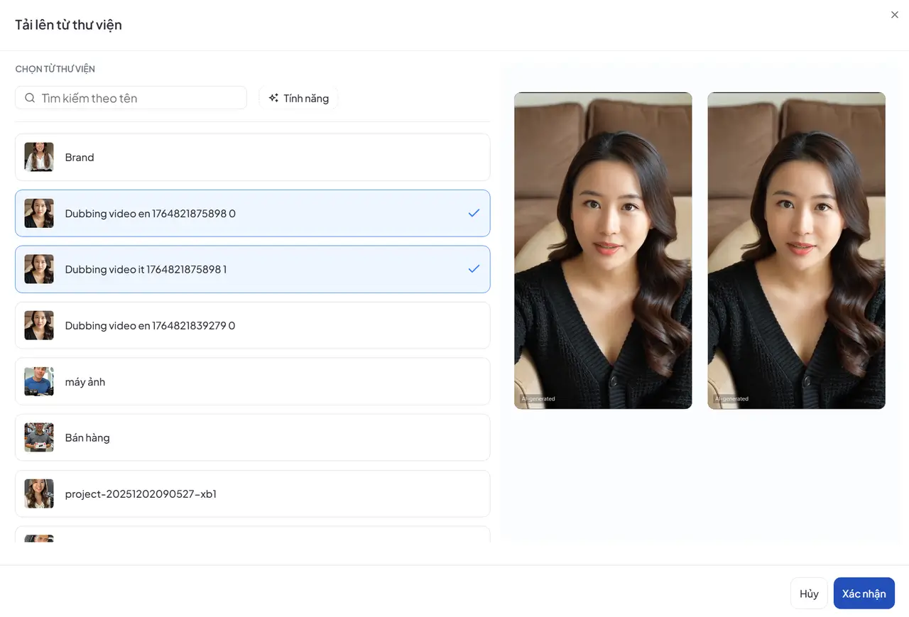 Tạo video sản phẩm